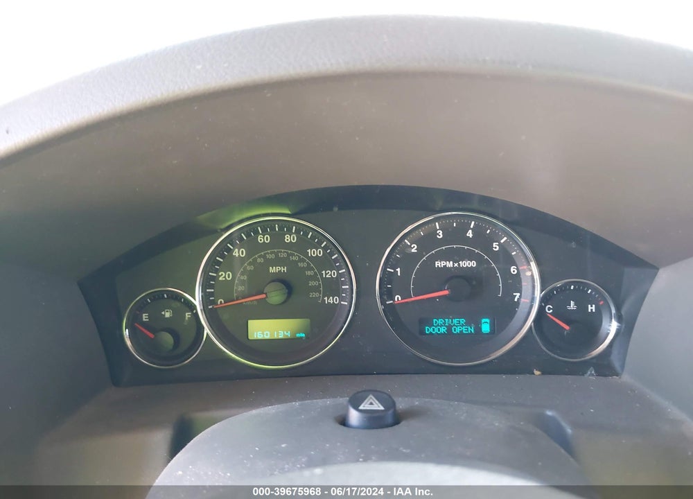 2007 JEEP COMMANDER LIMITED VIN: 1J8HH58257C518752