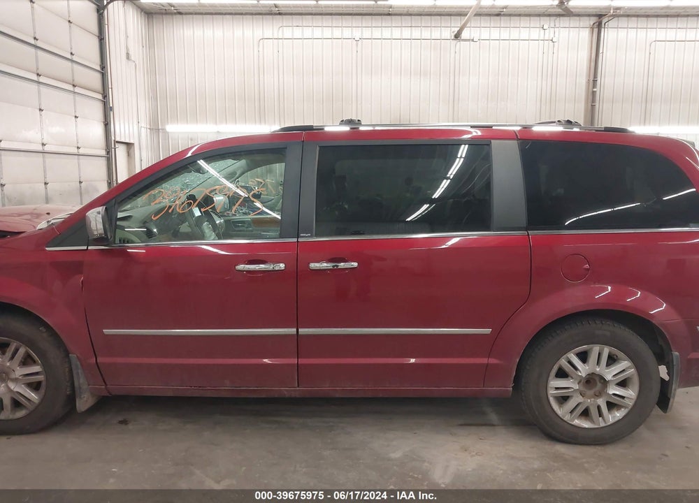 2010 CHRYSLER TOWN & COUNTRY NEW LIMITED VIN: 2A4RR7DX1AR501851