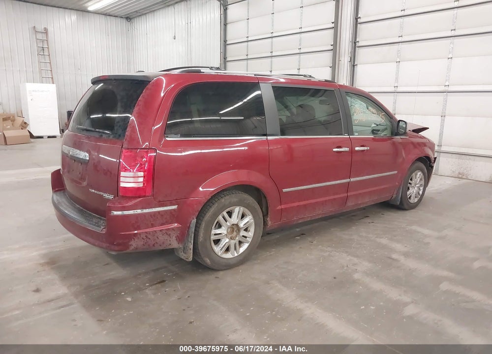 2010 CHRYSLER TOWN & COUNTRY NEW LIMITED VIN: 2A4RR7DX1AR501851