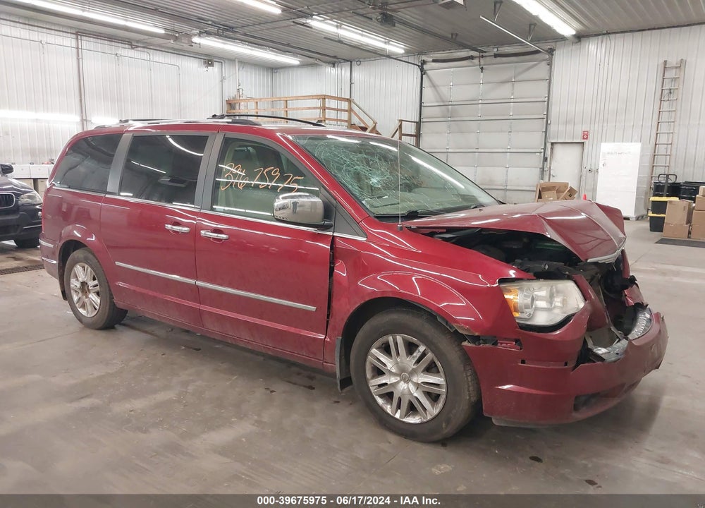 2010 CHRYSLER TOWN & COUNTRY NEW LIMITED VIN: 2A4RR7DX1AR501851