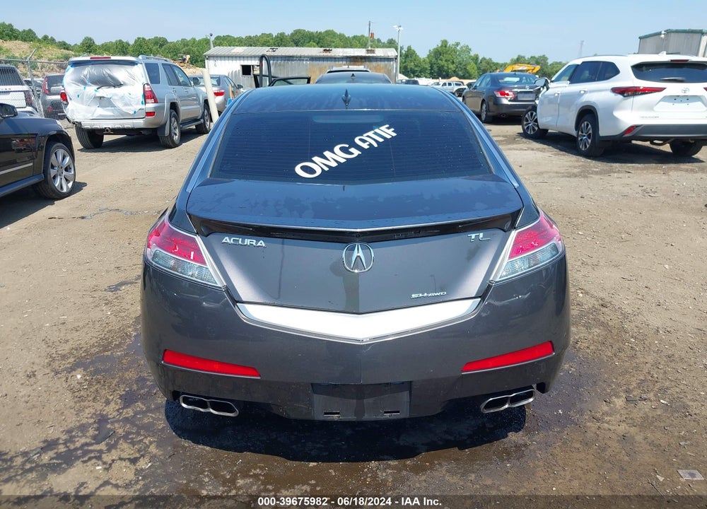 2010 ACURA TL 3.7 VIN: 19UUA9F58AA007281