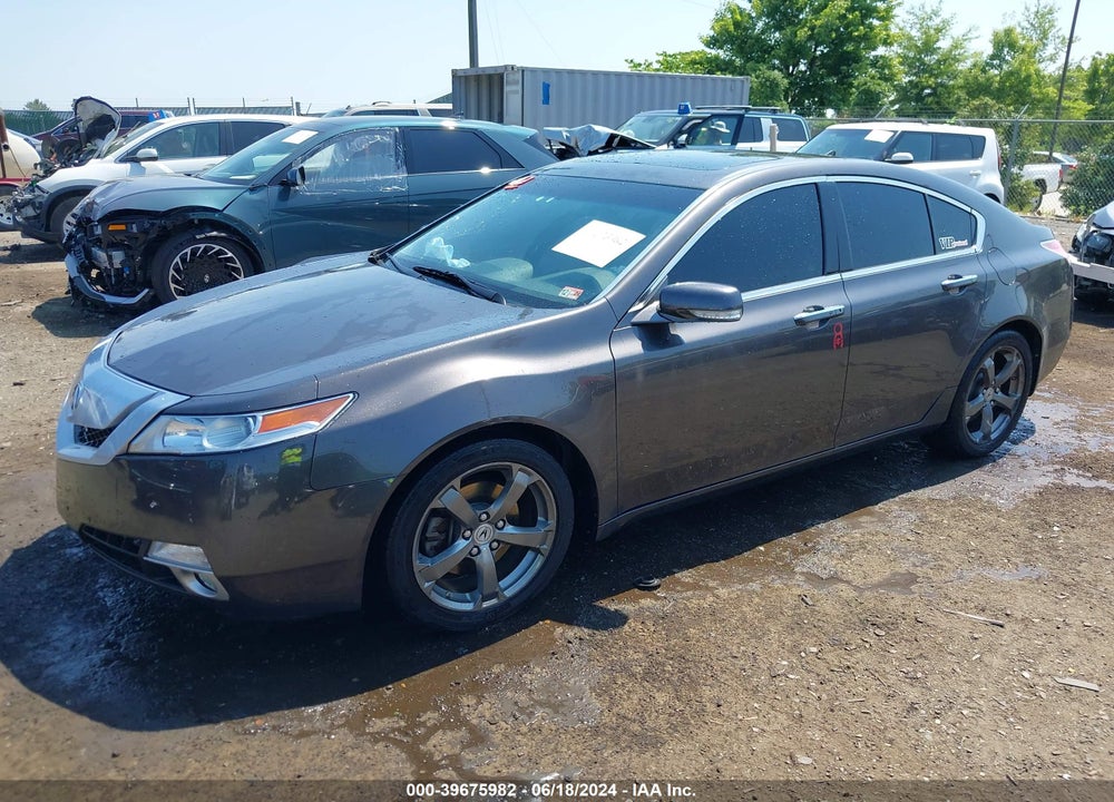 2010 ACURA TL 3.7 VIN: 19UUA9F58AA007281