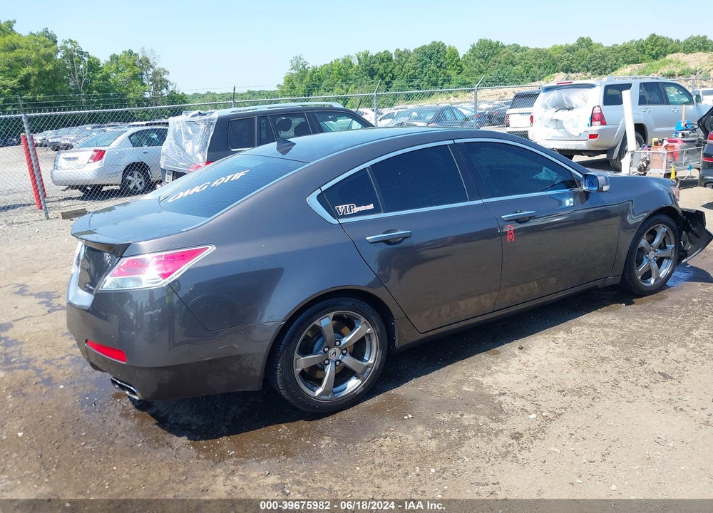 2010 ACURA TL 3.7 VIN: 19UUA9F58AA007281