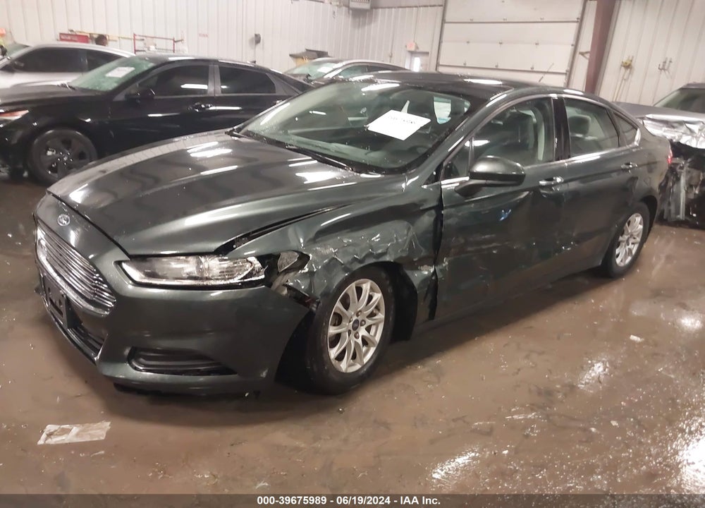 2015 FORD FUSION S VIN: 3FA6P0G79FR194275