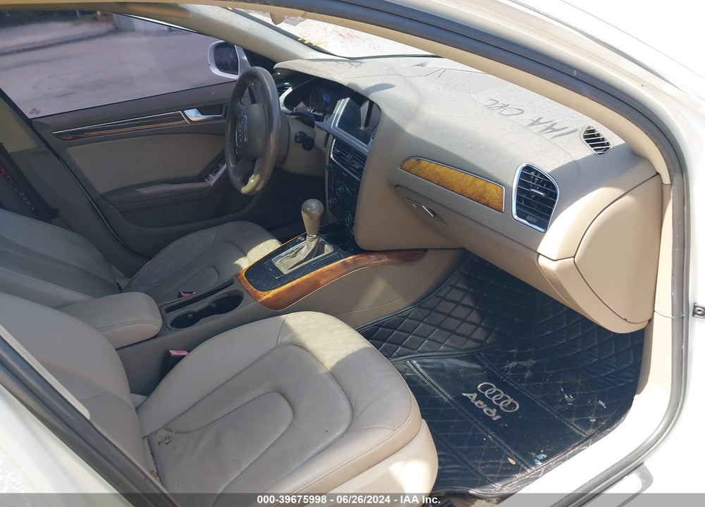 2011 AUDI A4 VIN: WAUEFAFL3BN034321