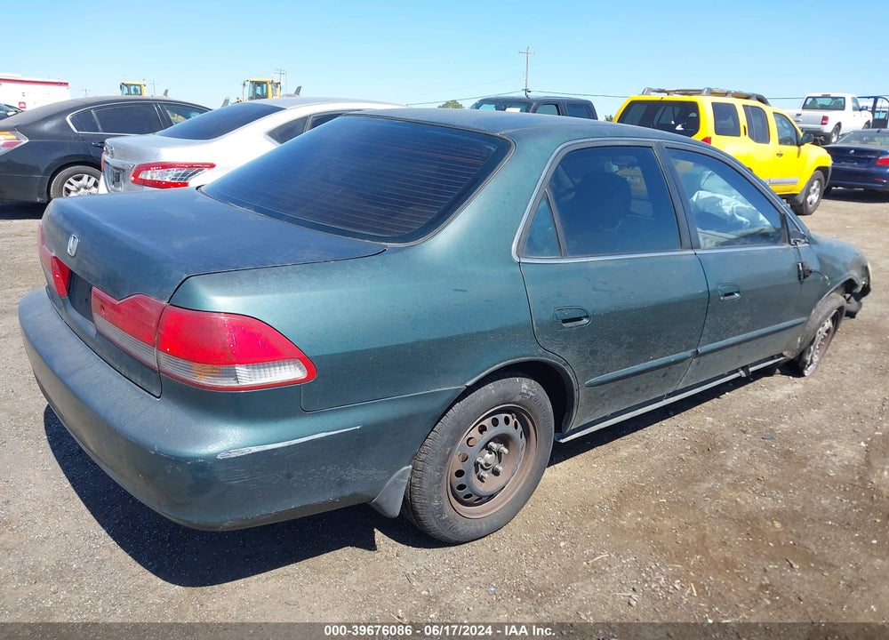 2002 HONDA ACCORD 3.0 LX VIN: 1HGCG16422A069585