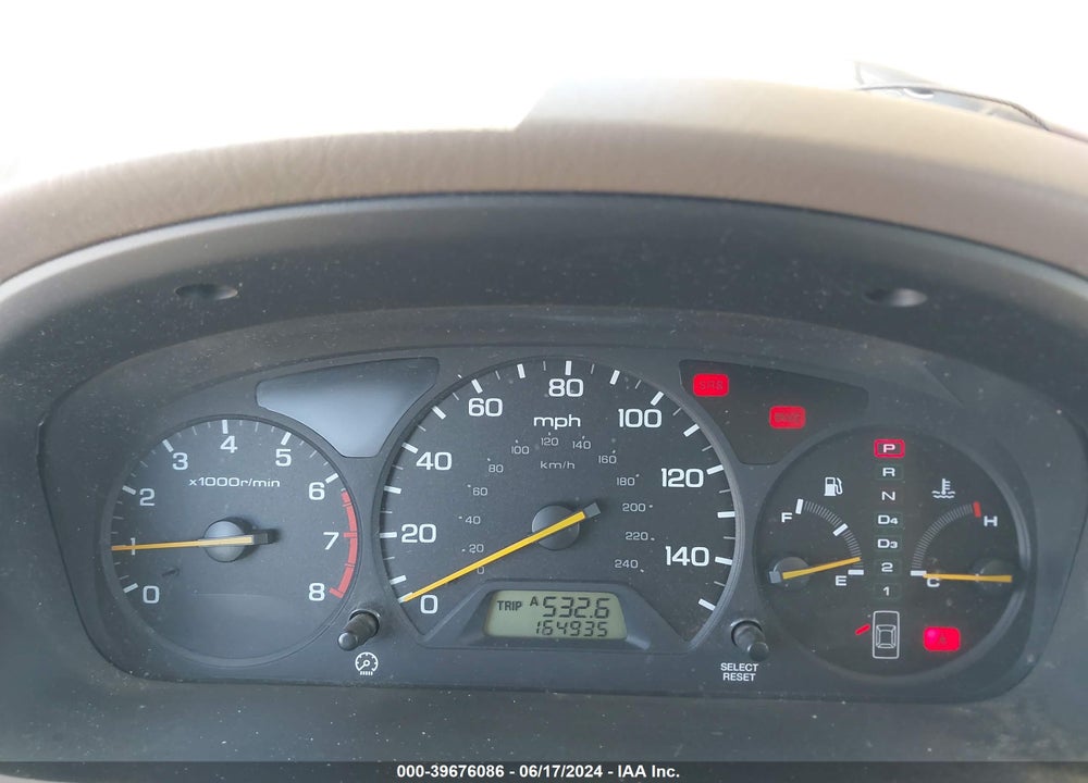 2002 HONDA ACCORD 3.0 LX VIN: 1HGCG16422A069585