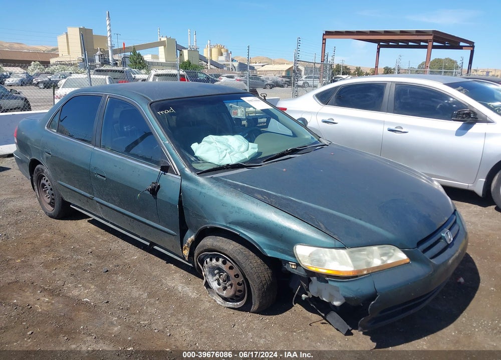 2002 HONDA ACCORD 3.0 LX VIN: 1HGCG16422A069585