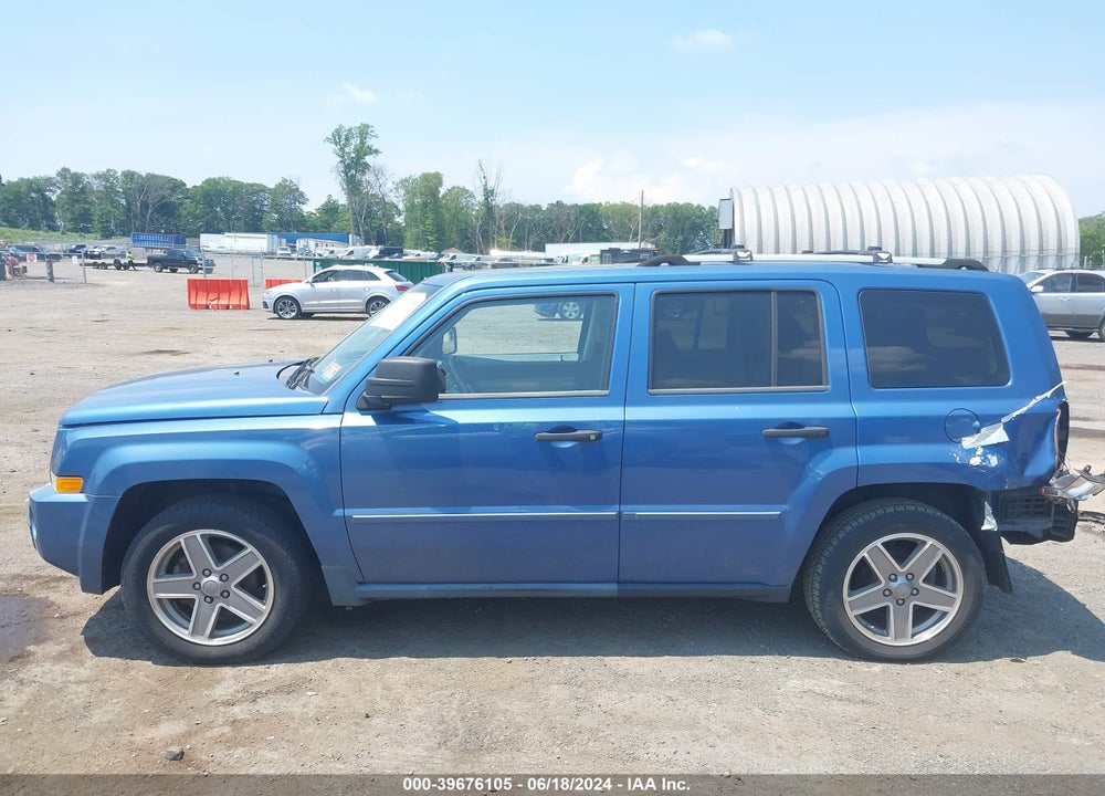 2007 JEEP PATRIOT LIMITED VIN: 1J8FF48W27D306282