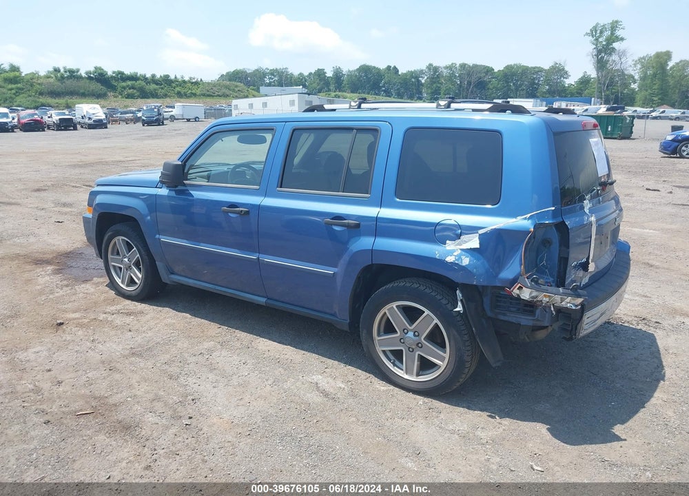 2007 JEEP PATRIOT LIMITED VIN: 1J8FF48W27D306282