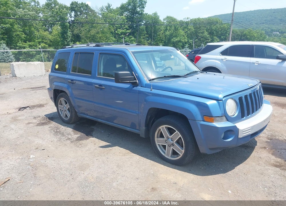 2007 JEEP PATRIOT LIMITED VIN: 1J8FF48W27D306282