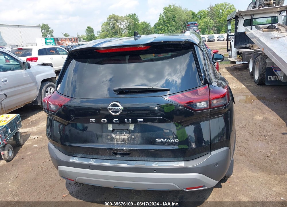2021 NISSAN ROGUE SV INTELLIGENT AWD VIN: 5N1AT3BB9MC801912