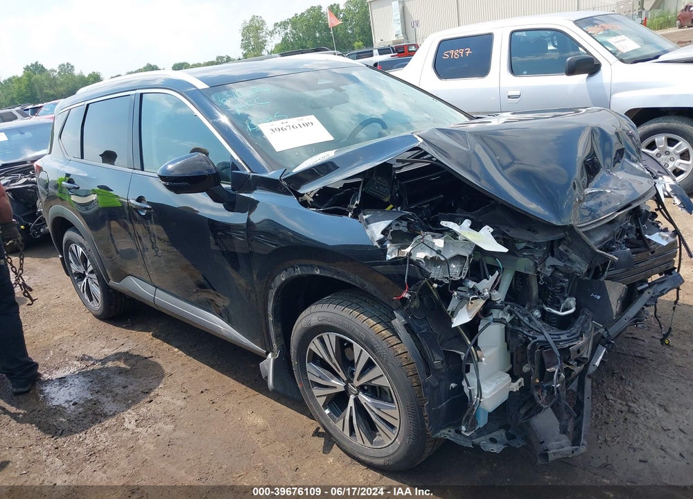 2021 NISSAN ROGUE SV INTELLIGENT AWD VIN: 5N1AT3BB9MC801912