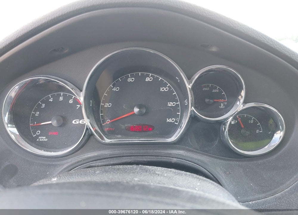 2007 PONTIAC G6 GT VIN: 1G2ZH58NX74242699