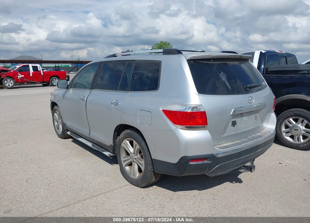 2012 TOYOTA HIGHLANDER LIMITED V6 VIN: 5TDYK3EH3CS065410