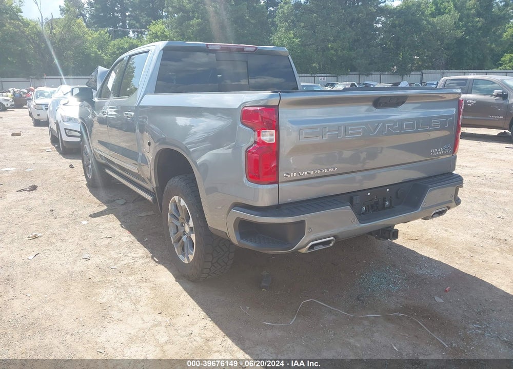 2023 CHEVROLET SILVERADO 1500 4WD SHORT BED HIGH COUNTRY VIN: 1GCUDJE84PZ234268