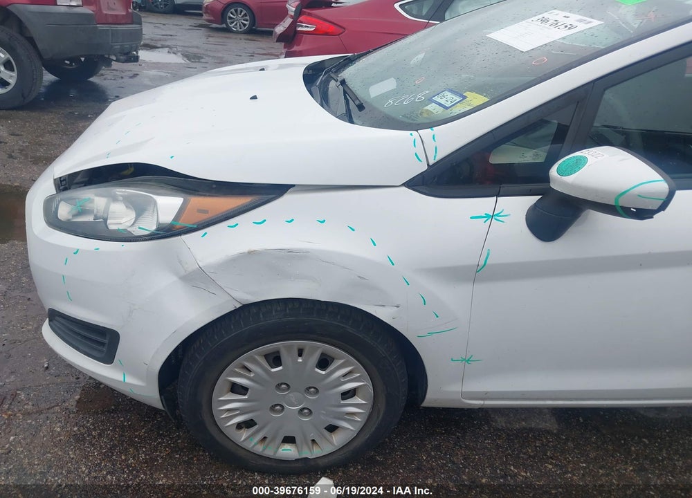 2015 FORD FIESTA S VIN: 3FADP4AJXFM198268
