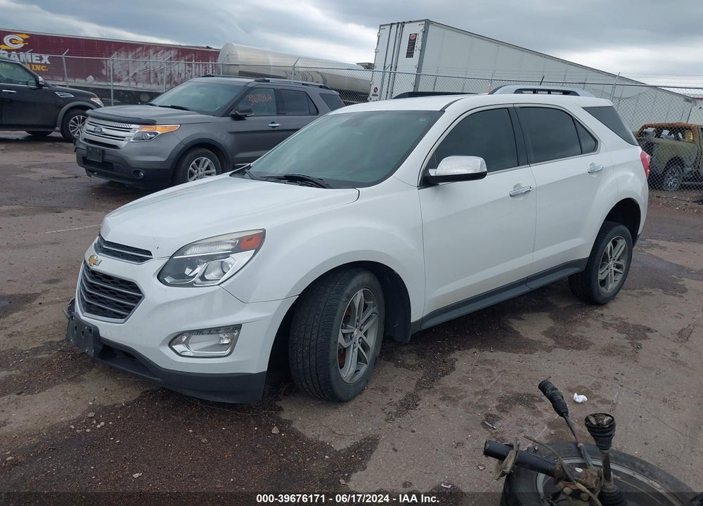 2016 CHEVROLET EQUINOX LTZ VIN: 2GNFLGEK2G6252071