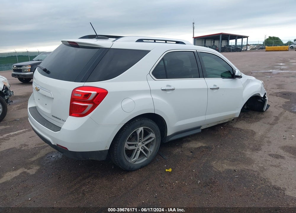 2016 CHEVROLET EQUINOX LTZ VIN: 2GNFLGEK2G6252071