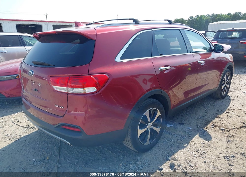 2017 KIA SORENTO 3.3L EX VIN: 5XYPH4A58HG320231