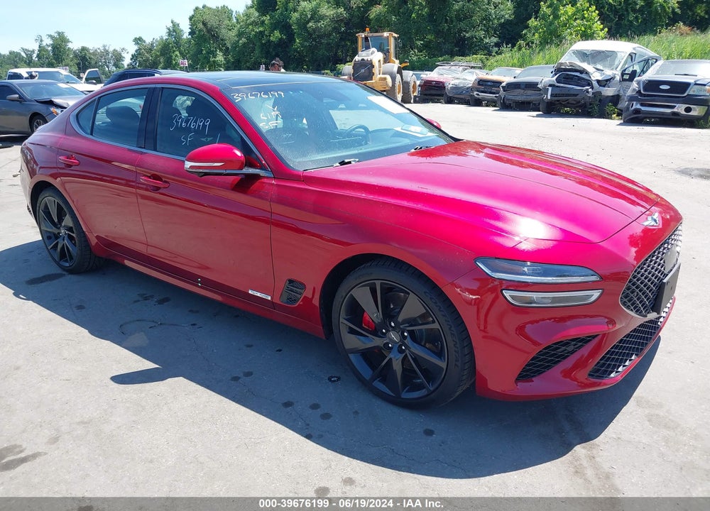 2022 GENESIS G70 3.3T RWD VIN: KMTG54TE9NU083959