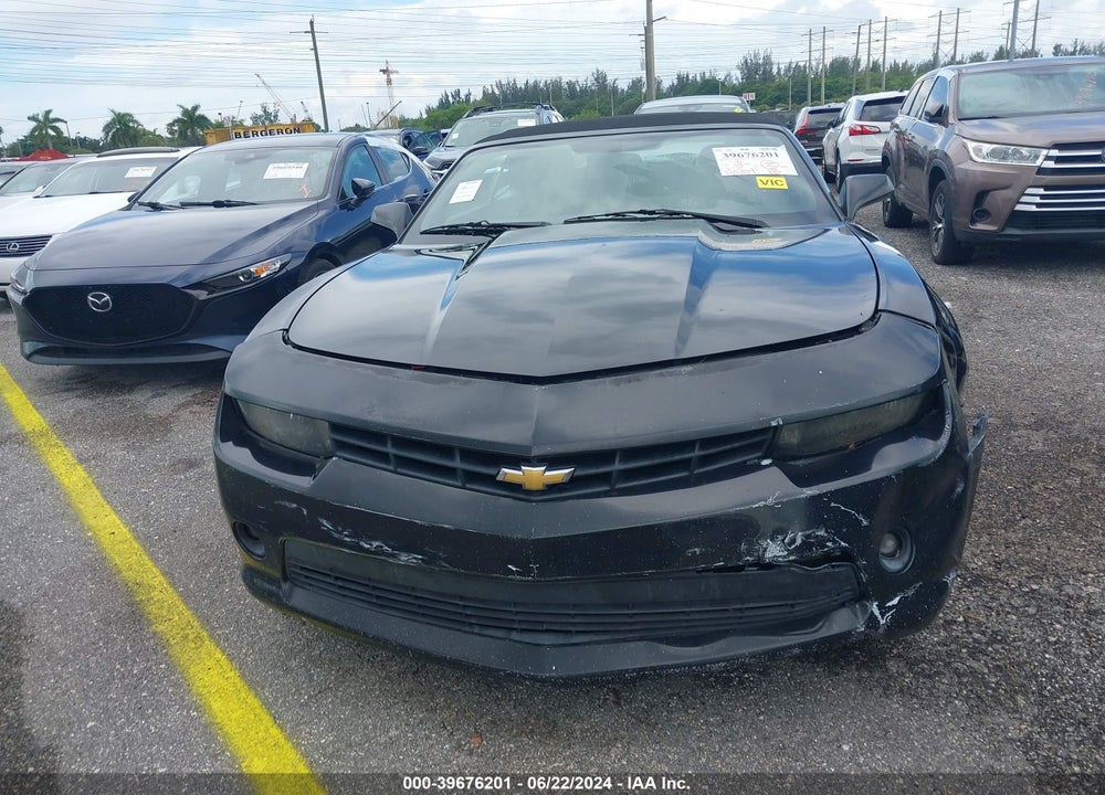 2015 CHEVROLET CAMARO 1LT VIN: 2G1FD3D32F9146900