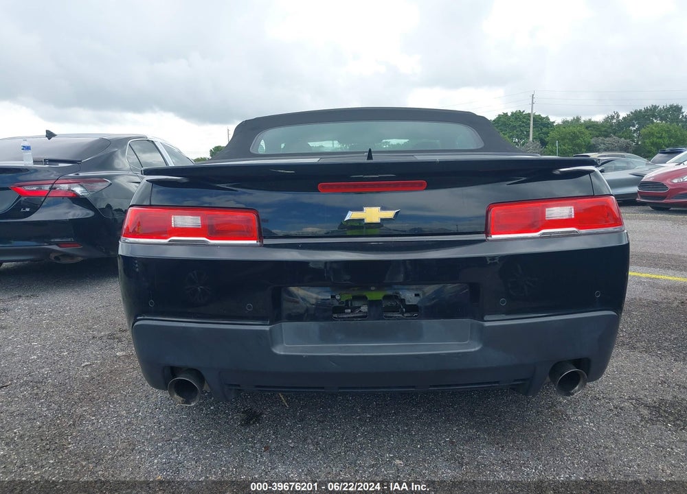 2015 CHEVROLET CAMARO 1LT VIN: 2G1FD3D32F9146900