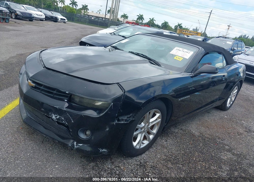 2015 CHEVROLET CAMARO 1LT VIN: 2G1FD3D32F9146900