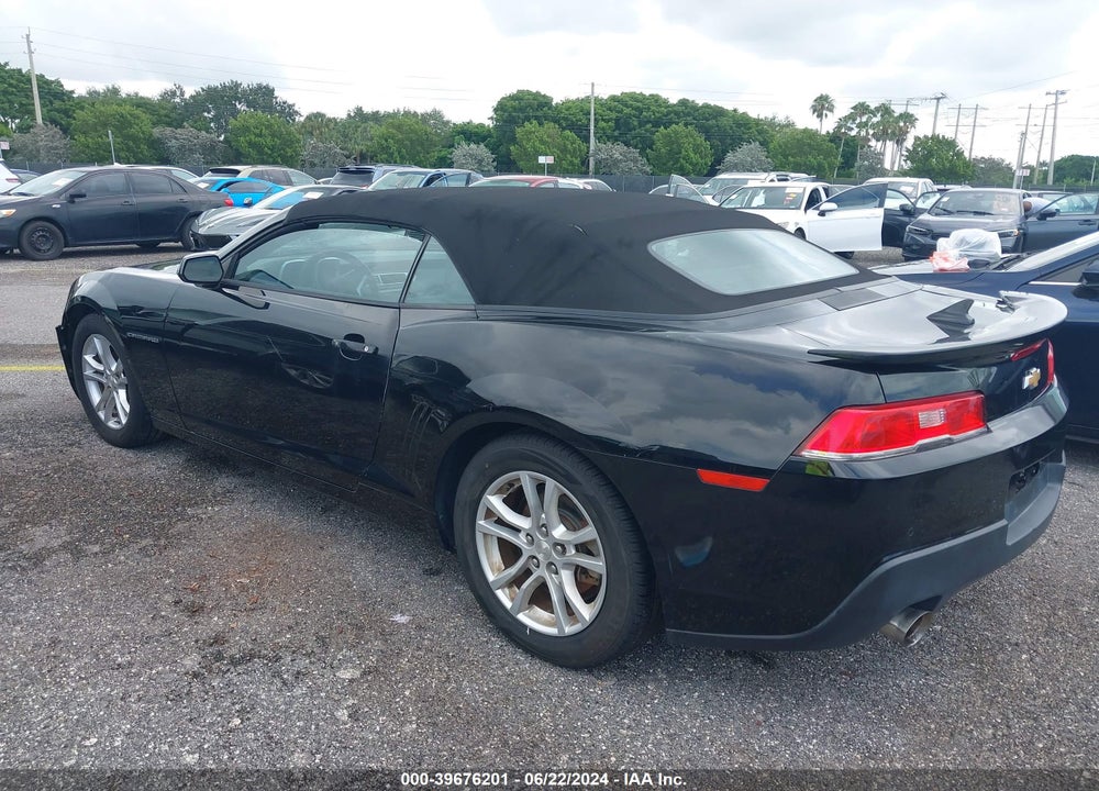 2015 CHEVROLET CAMARO 1LT VIN: 2G1FD3D32F9146900