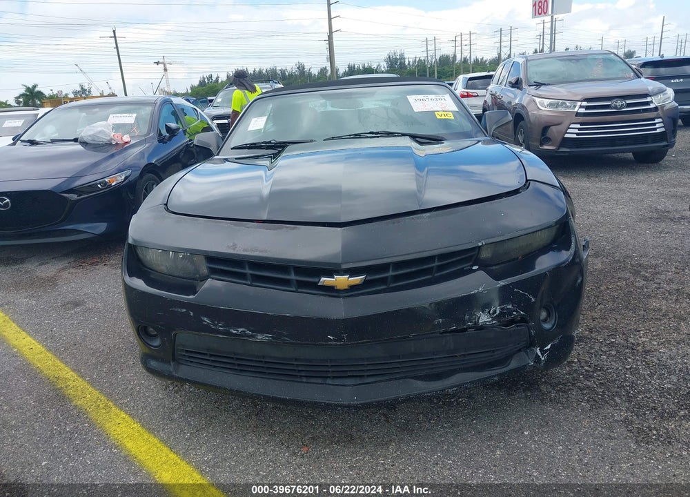 2015 CHEVROLET CAMARO 1LT VIN: 2G1FD3D32F9146900