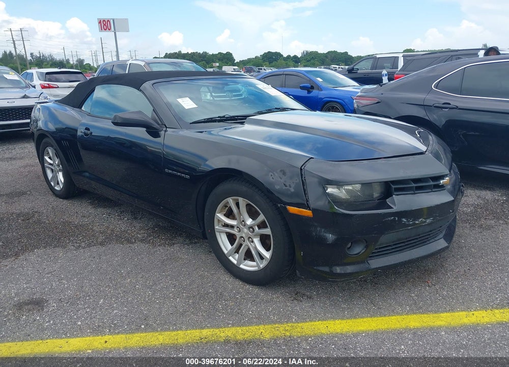2015 CHEVROLET CAMARO 1LT VIN: 2G1FD3D32F9146900