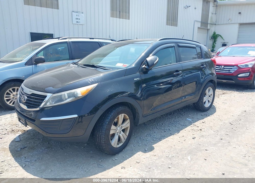 2013 KIA SPORTAGE LX VIN: KNDPBCA2XD7498036