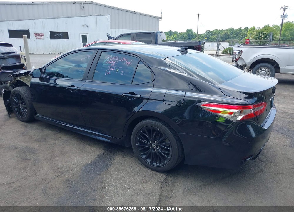 2020 TOYOTA CAMRY SE NIGHTSHADE EDITION VIN: 4T1G11AK6LU305593