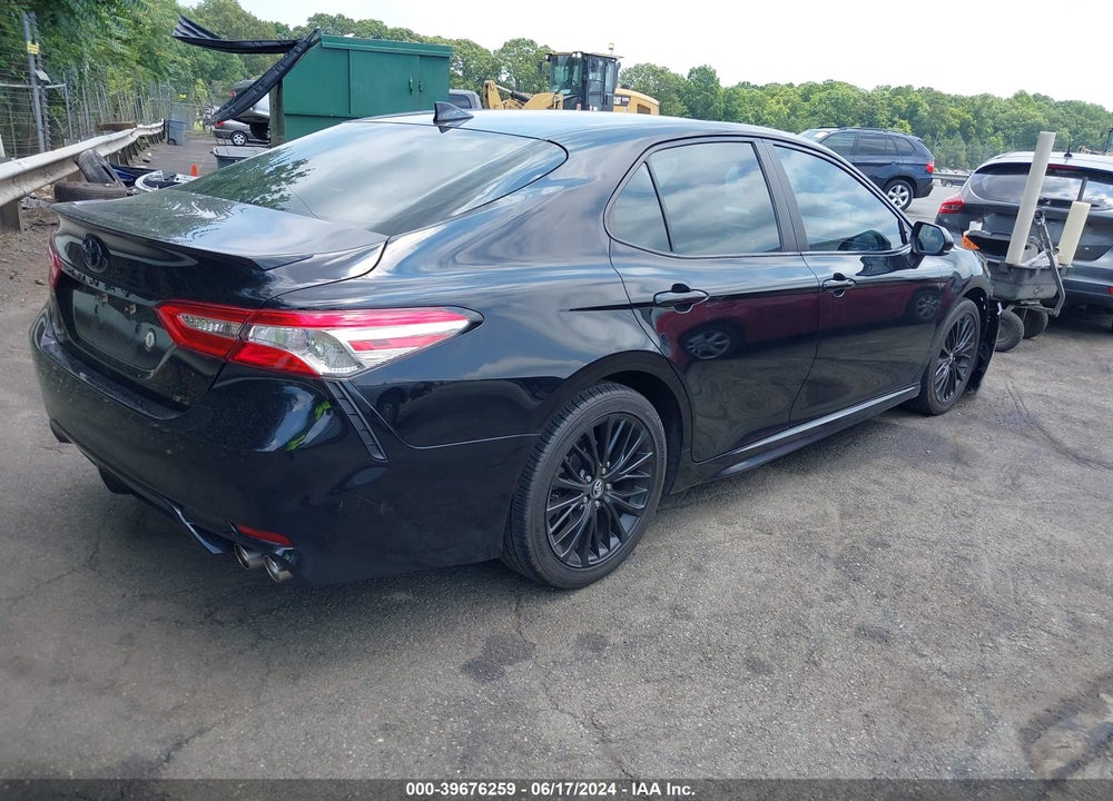 2020 TOYOTA CAMRY SE NIGHTSHADE EDITION VIN: 4T1G11AK6LU305593