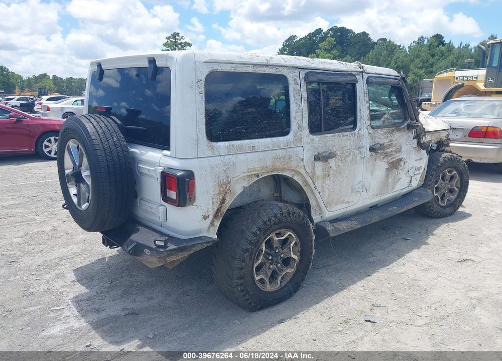 2018 JEEP WRANGLER UNLIMITED SAHARA 4X4 VIN: 1C4HJXEN6JW211604