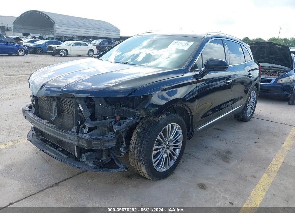 2018 LINCOLN MKX RESERVE VIN: 2LMPJ6LR8JBL13581