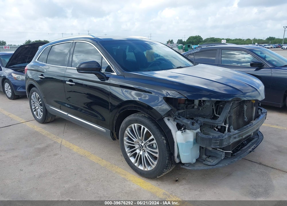 2018 LINCOLN MKX RESERVE VIN: 2LMPJ6LR8JBL13581