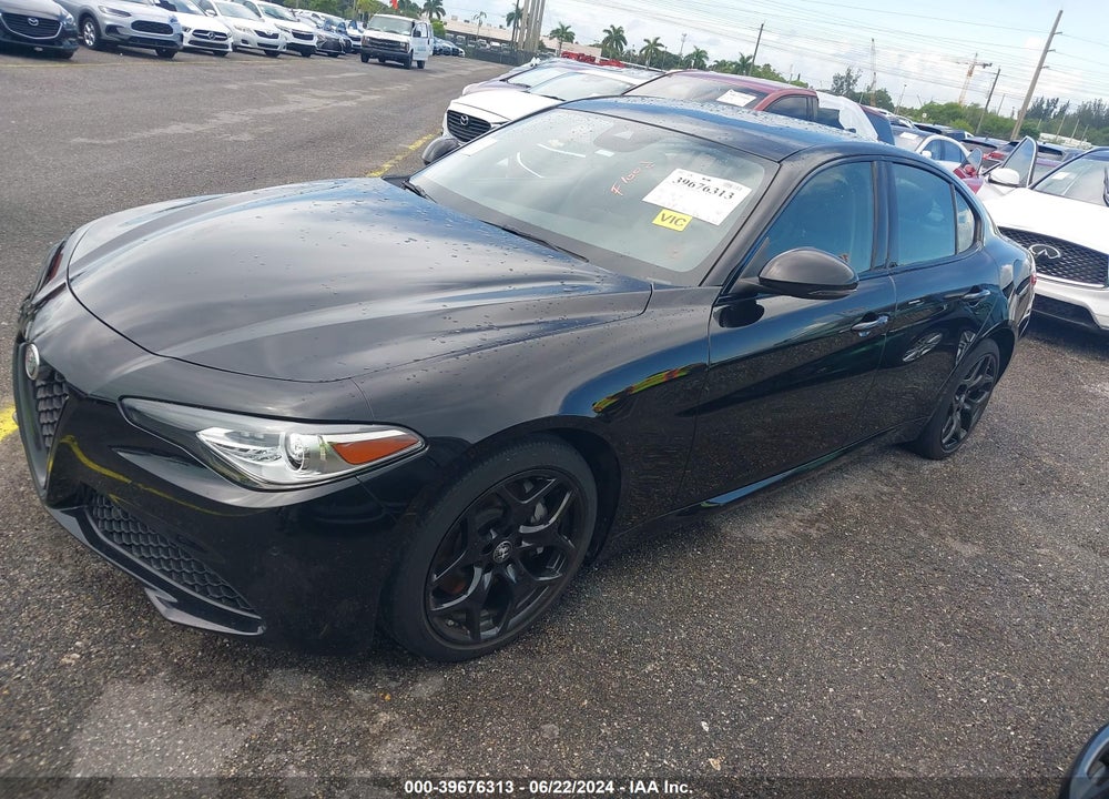 2021 ALFA ROMEO GIULIA RWD VIN: ZARFAMANXM7647498