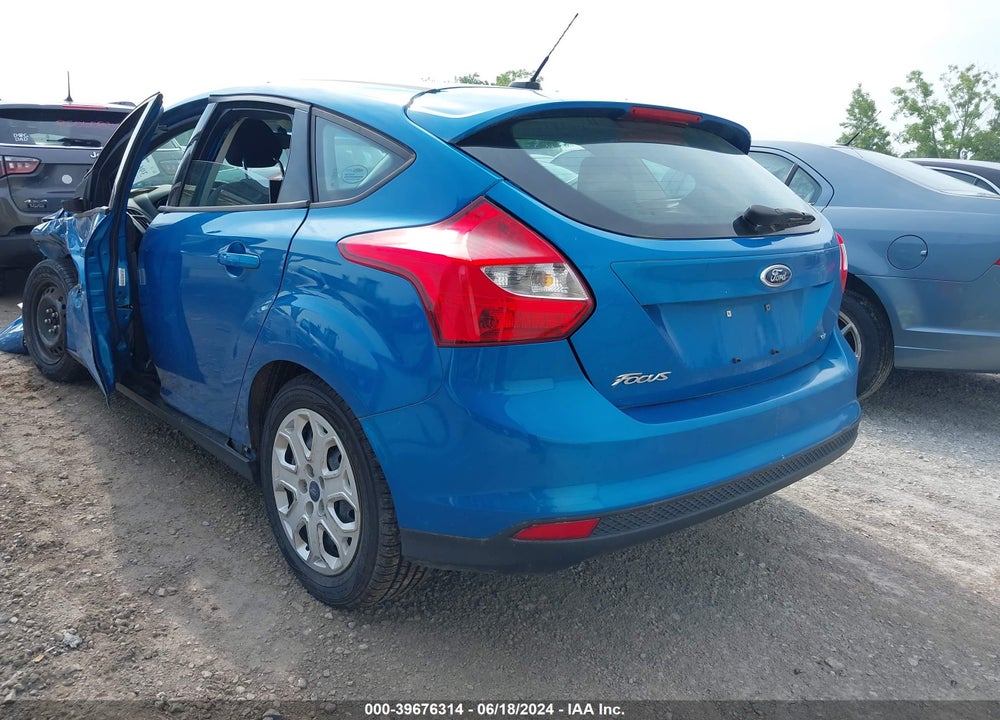 2012 FORD FOCUS SE VIN: 1FAHP3K27CL242193