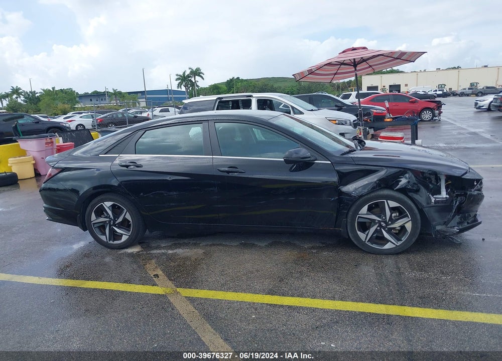 2022 HYUNDAI ELANTRA HYBRID LIMITED VIN: KMHLN4AJXNU024797