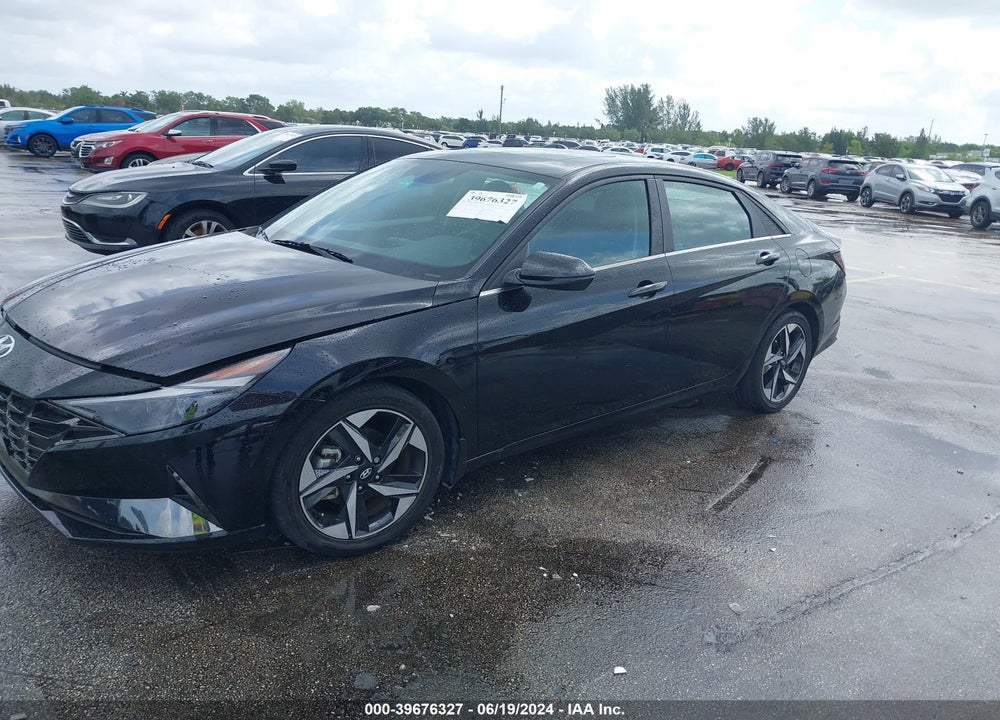 2022 HYUNDAI ELANTRA HYBRID LIMITED VIN: KMHLN4AJXNU024797