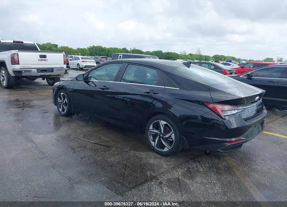 2022 HYUNDAI ELANTRA HYBRID LIMITED VIN: KMHLN4AJXNU024797
