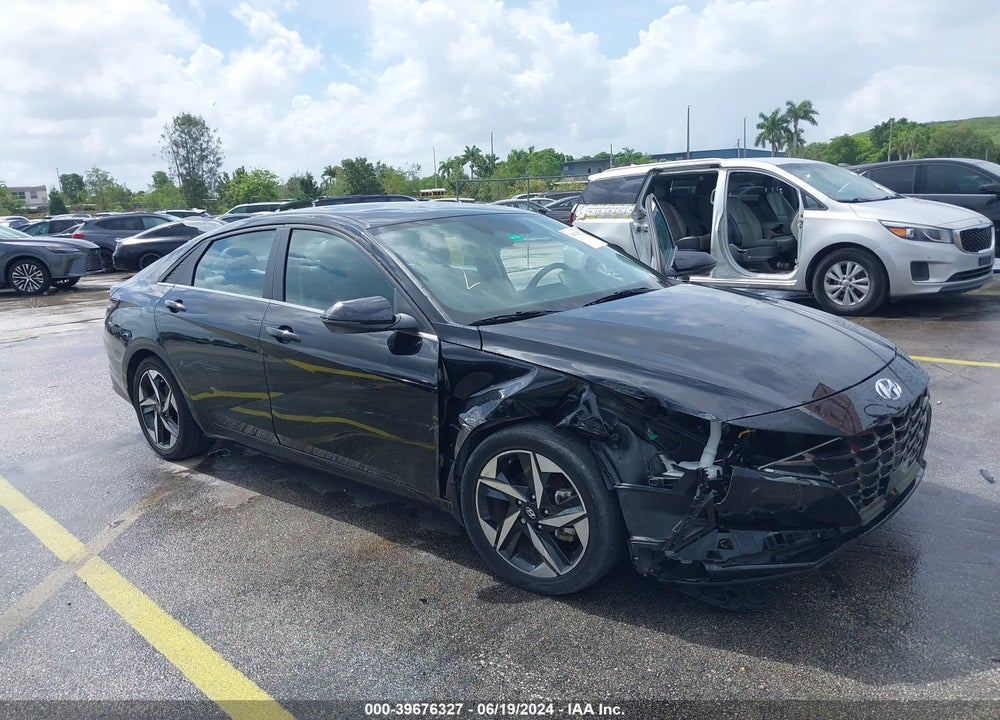 2022 HYUNDAI ELANTRA HYBRID LIMITED VIN: KMHLN4AJXNU024797