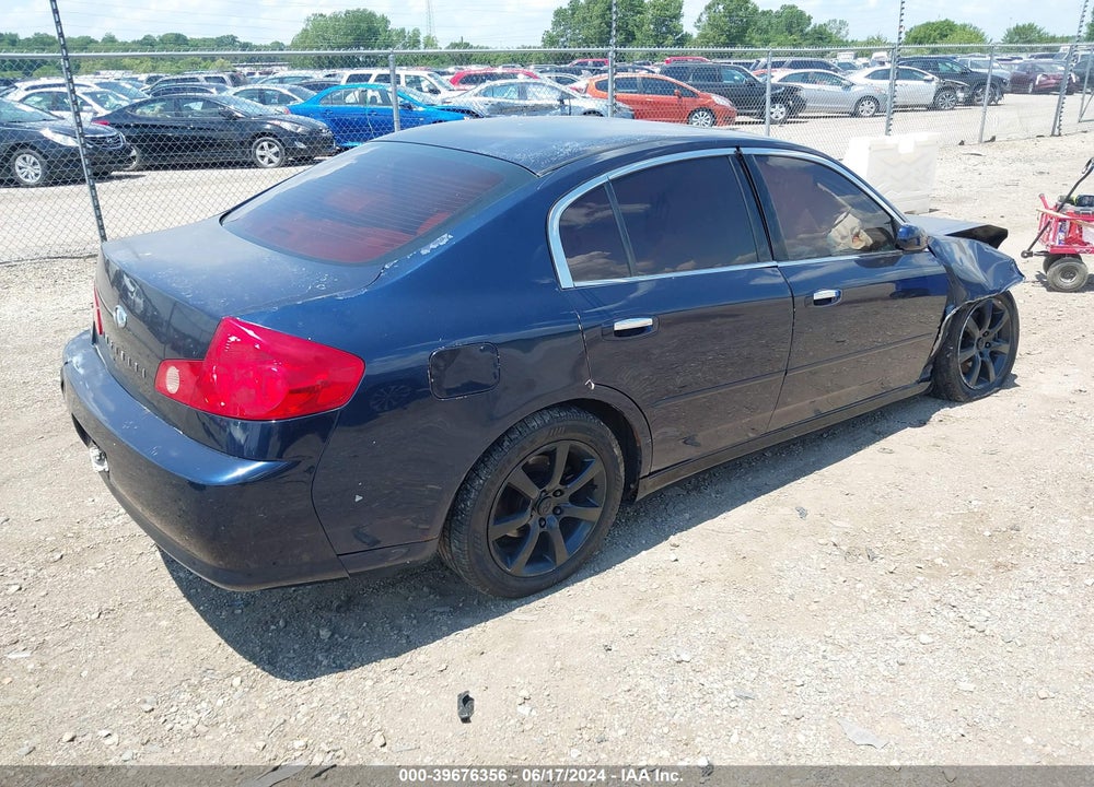 2005 INFINITI G35 VIN: JNKCV51E05M206651