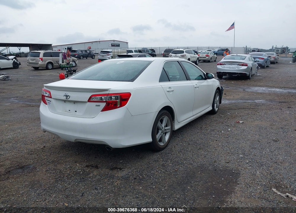 2013 TOYOTA CAMRY SE VIN: 4T1BF1FK5DU707076