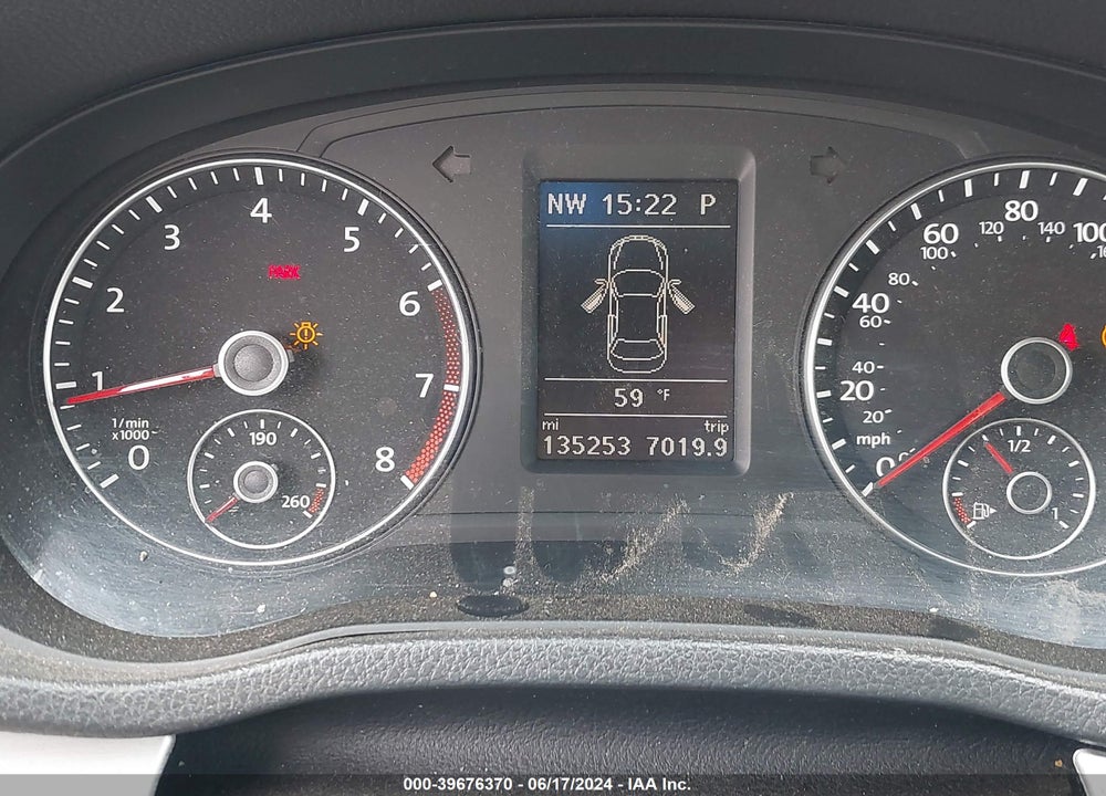 2013 VOLKSWAGEN PASSAT 2.5L SE VIN: 1VWBP7A37DC088259