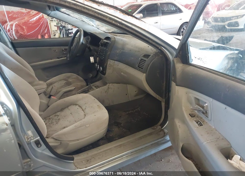 2008 KIA SPECTRA EX VIN: KNAFE121985538263