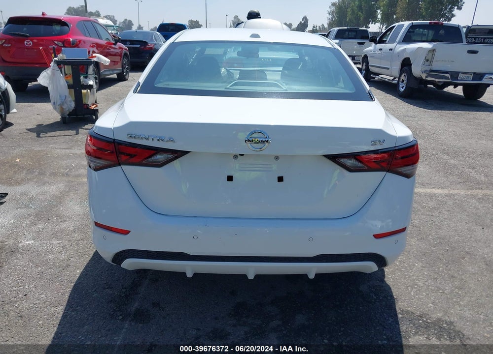 2022 NISSAN SENTRA SV XTRONIC CVT VIN: 3N1AB8CV6NY222319