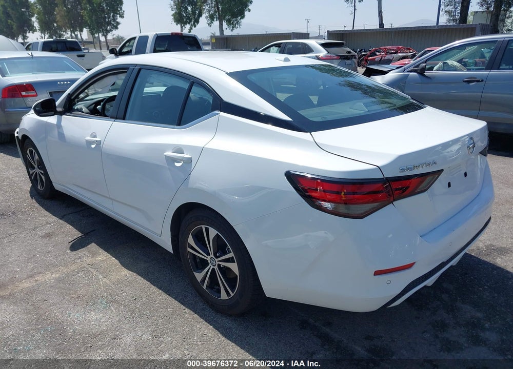 2022 NISSAN SENTRA SV XTRONIC CVT VIN: 3N1AB8CV6NY222319