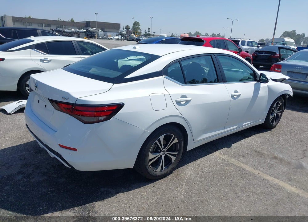 2022 NISSAN SENTRA SV XTRONIC CVT VIN: 3N1AB8CV6NY222319